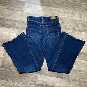 AEO Curvy Highest Rise Flare Jeans